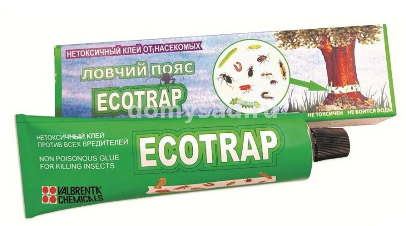 Клей от грызунов ECOTRAP 135гр. против насекомых-вредителей (туба) (50)