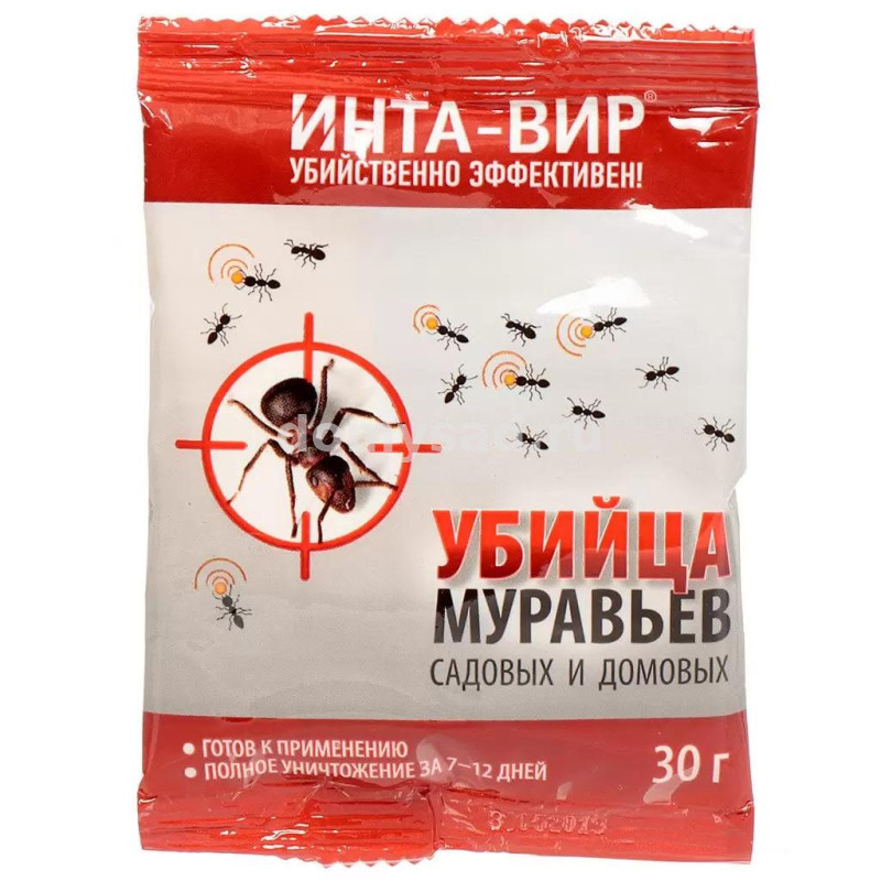 Инта-вир от МУРАВЬЕВ пакет 30гр. /50