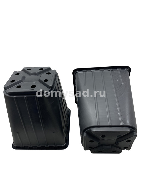 Горшок д/рассады квадратный 21*21*24см формовка 7л. /50 КВ21МР для РОЗ