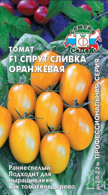 т.Спрут Сливка Оранжевый F1 0,03, 4172 (Cедек) Ц