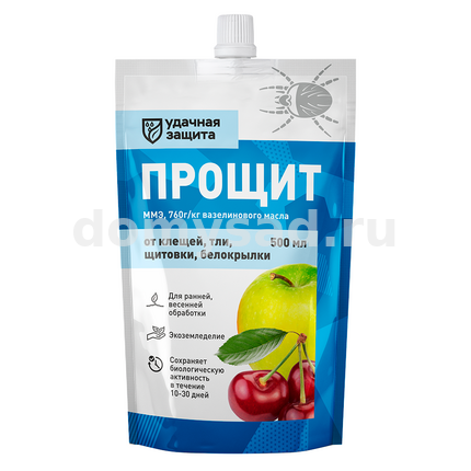 ПРОЩИТ 500мл./15 Удачная защита средство от зимующих насекомых