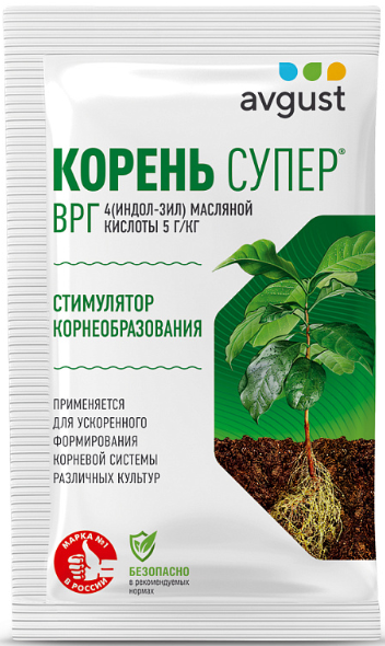 Корень Супер пакет 10гр.(300)Регулятор роста растений и стимулятор корнеобразования. Август