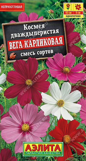 Космея Вега карликовая смесь сортов (Аэлита) Ц