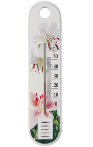 Термометр комнатный "Цветок" П-1 в пакете (100)