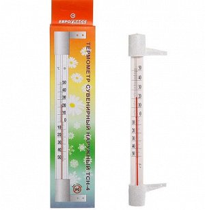 Термометр сувенирный наружный ТСН-4 "Гвоздик" в картоне (50)