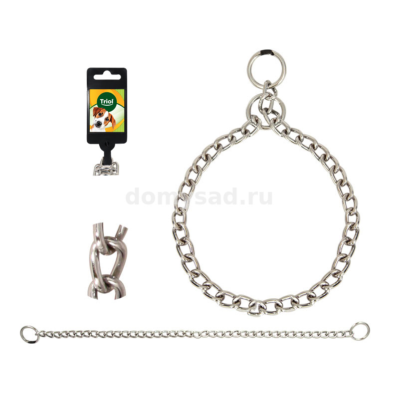 Ошейник-удавка однорядный, 3,5*700мм, Triol