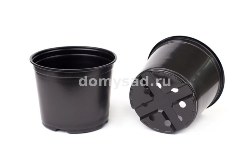 Горшок д/рассады круглый 11,5 х 10, 0,7л. формовка/ Д11,5М