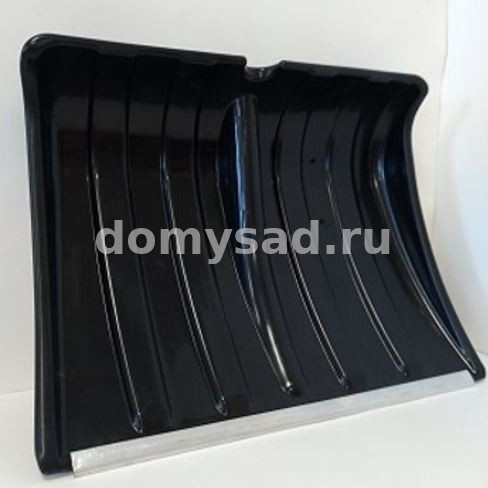 Лопата снеговая ПРАЙМ с оцинкованной планкой 500*375 D-32 БЕЗ ЧЕРЕНКА /10 Агроласт