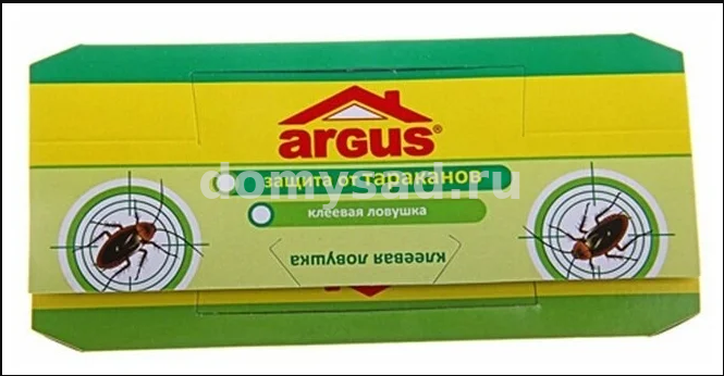 ARGUS клеевая ловушка от тараканов (домикPROF) 1шт.(120/600) AR-422