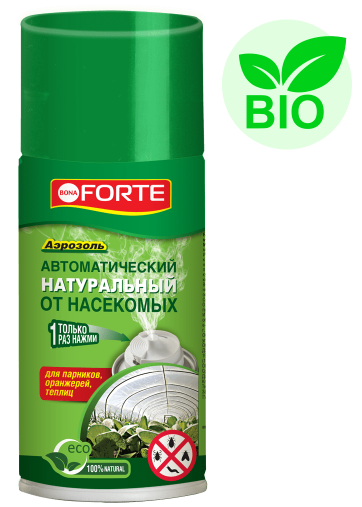BONA FORTE Аэрозоль-Фоггер 150мл./12 натуральное инсектицидное средство от насекомых