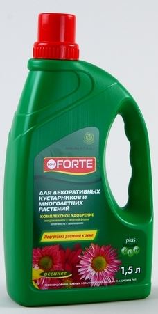 BONA FORTE ЖКУ открытого грунта для декоративных культур (канистра 1,5л.) /4